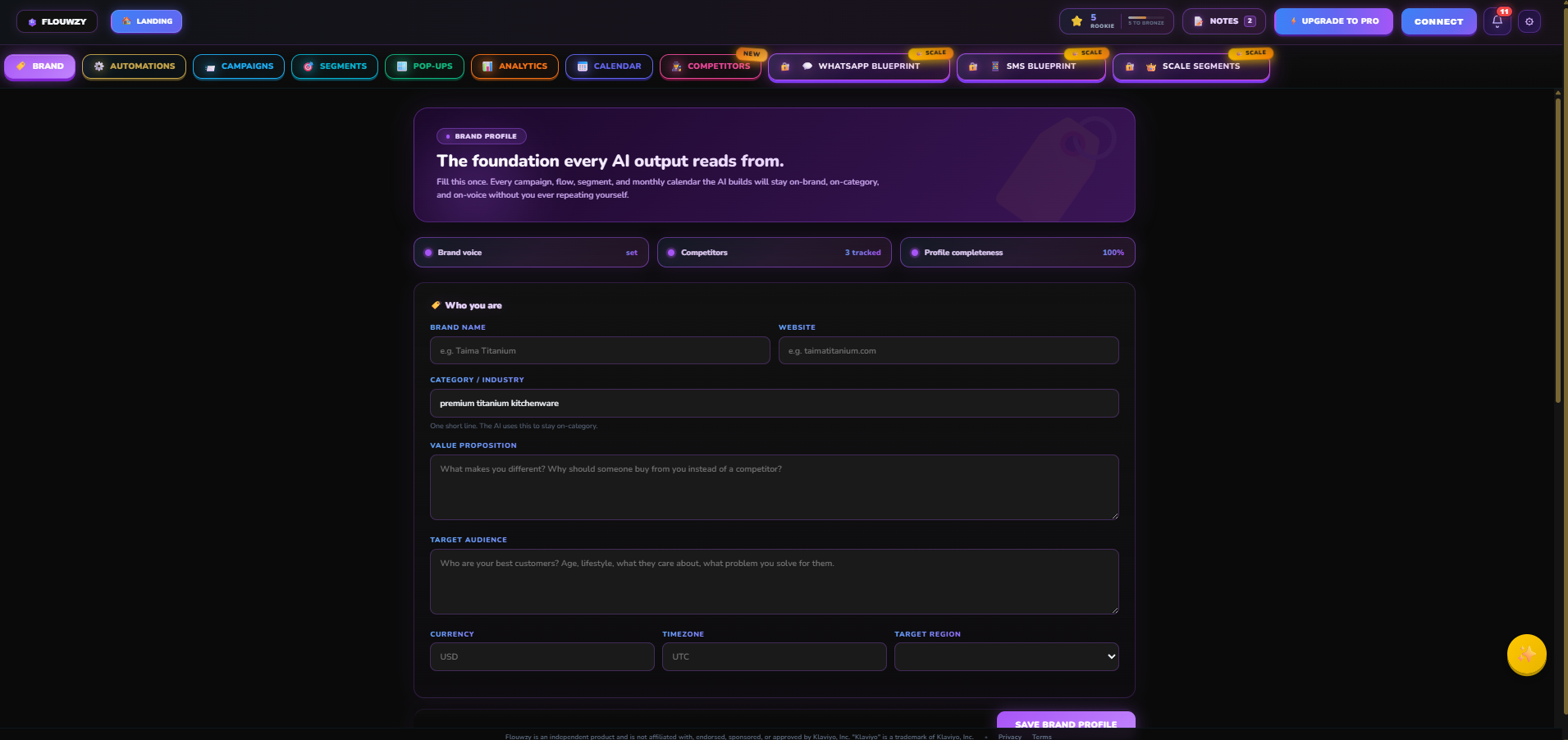 Brand Profile